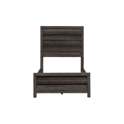 Tanners Creek - Twin Panel Headboard & Footboard - Dark Gray