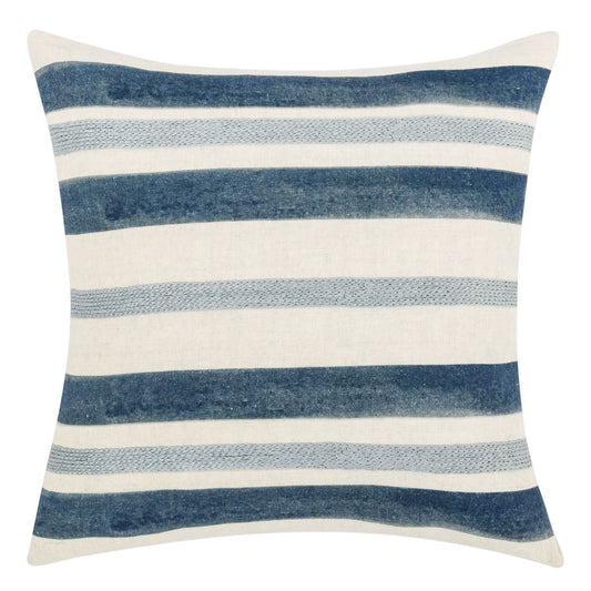 Catania - 22" x 22" Seiano Pillow - Blue