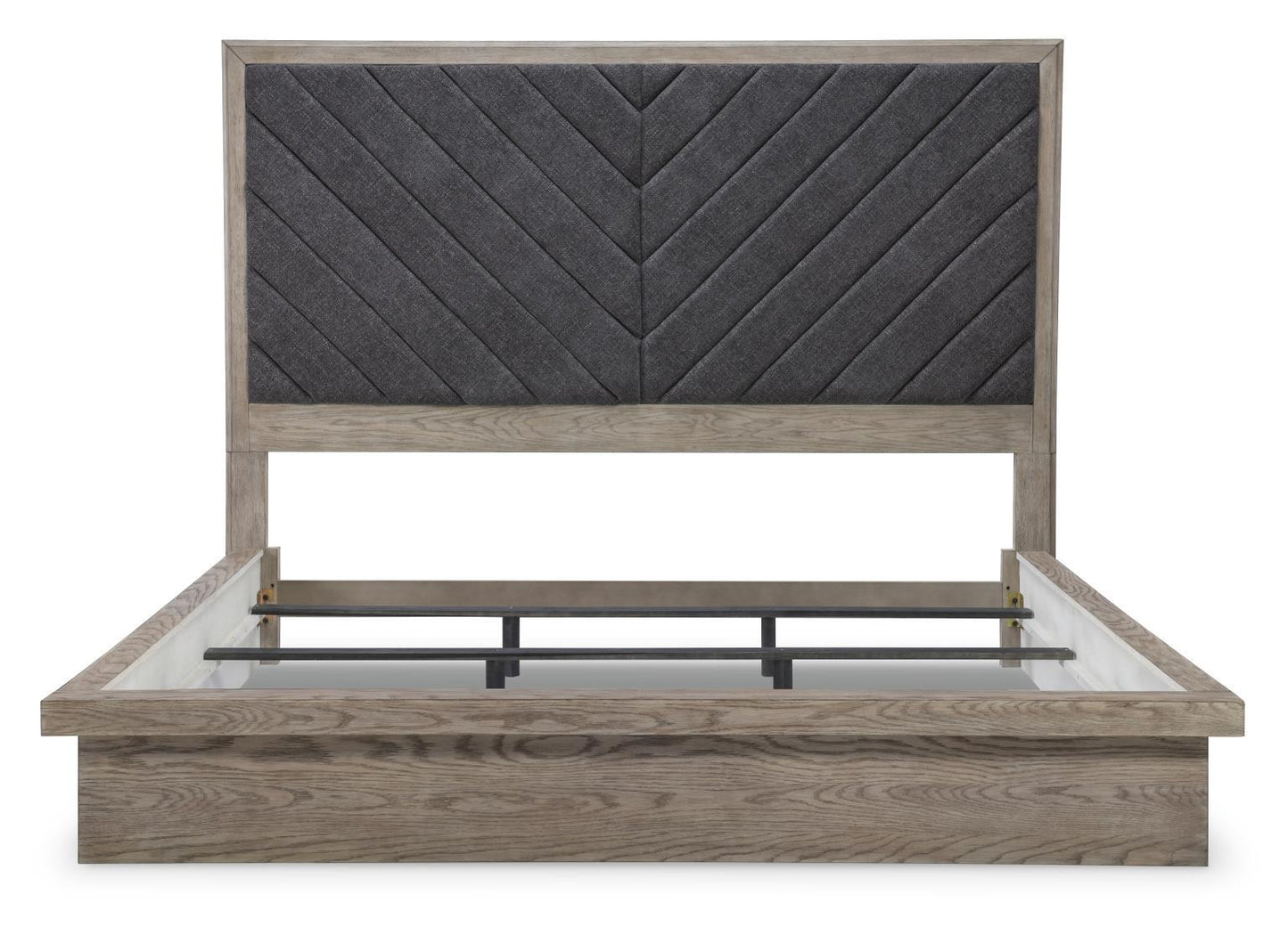 Halifax - Upholstered Headboard King / California King - Flax And Java