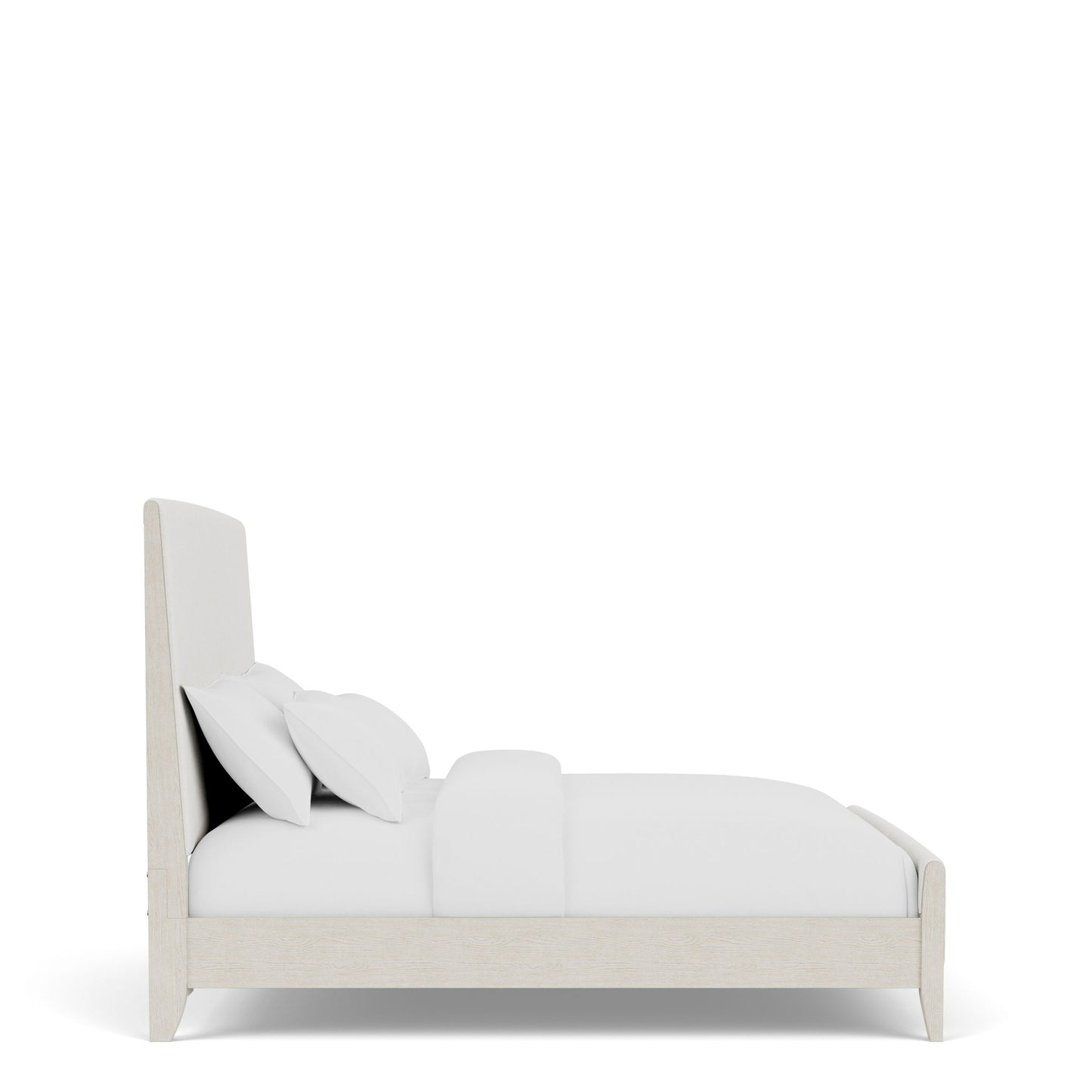 Carmella - King Upholstered Headboard - Pebble Oak