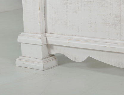 Bella - King Footboard - Vintage White