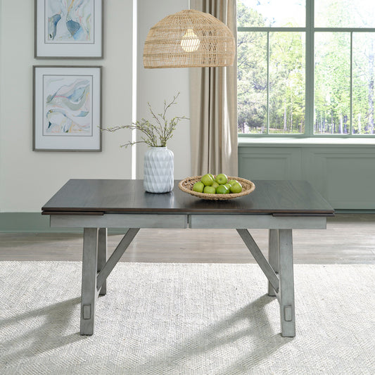 Newport - Trestle Table Base - Dark Gray