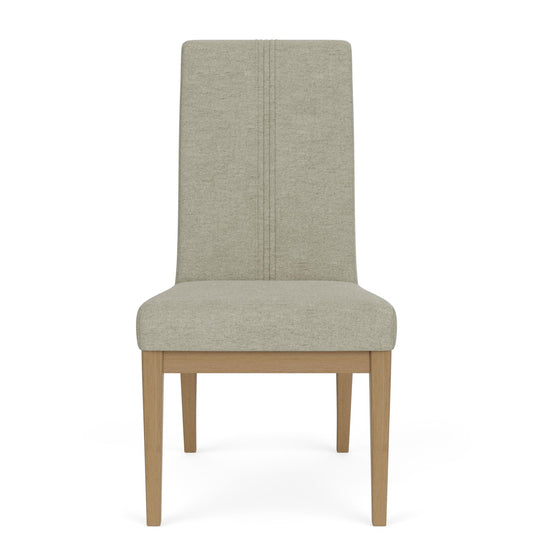 Davie - Upholstered Side Chair (Set of 2) - Light Brown