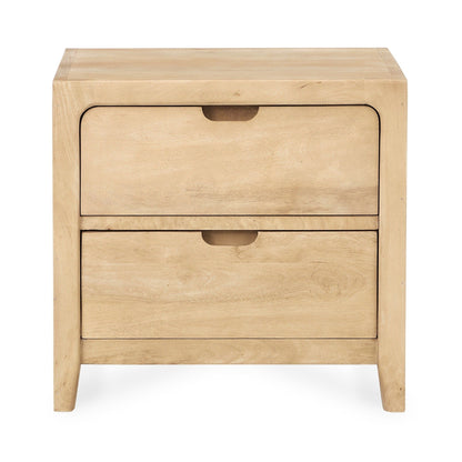 Laguna - 2 Drawer Nightstand - Natural