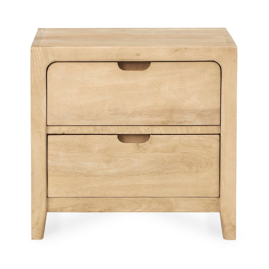 Laguna - 2 Drawer Nightstand - Natural