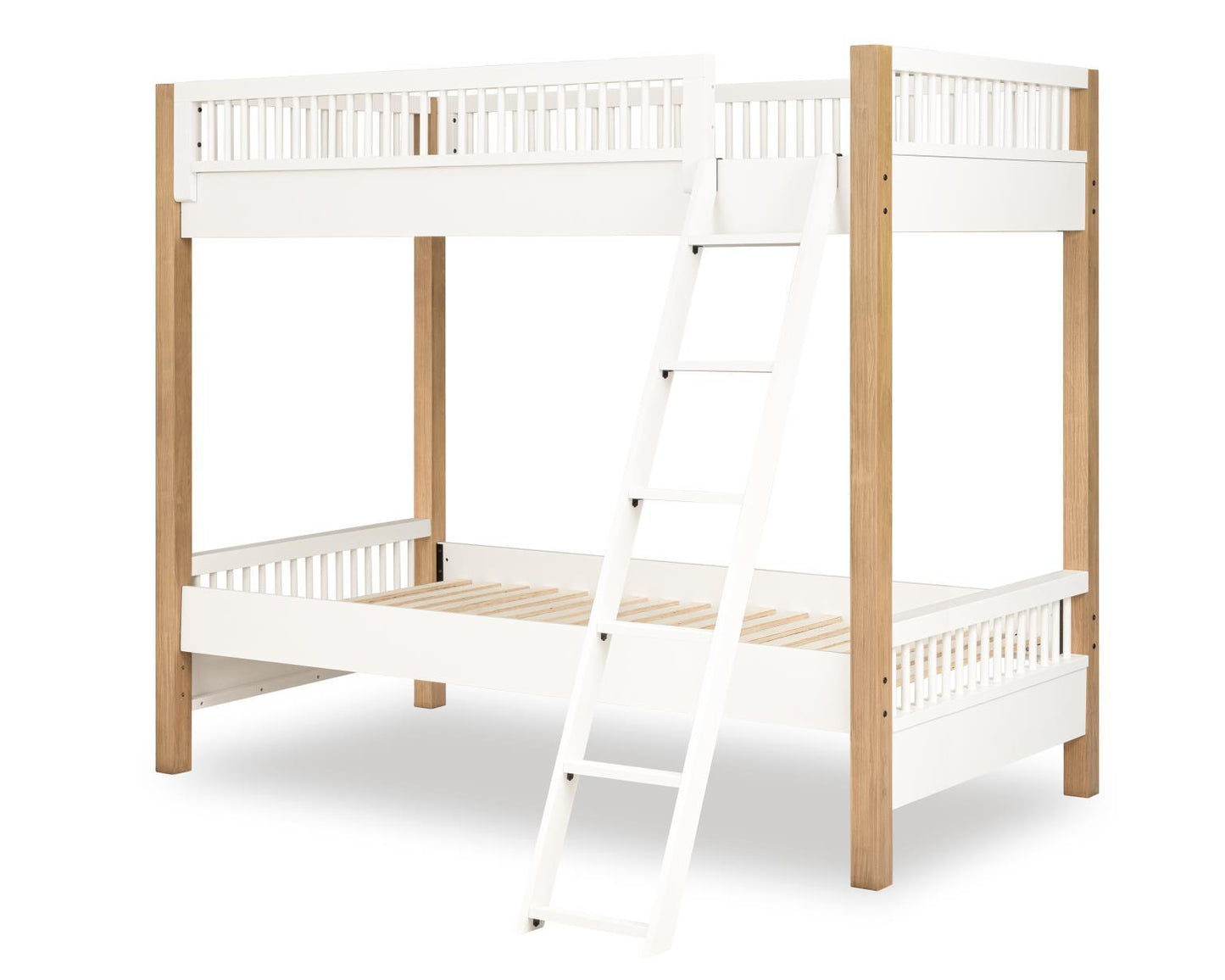 Margot - Bunk Bed Ends - Desert Oak And Cloud White