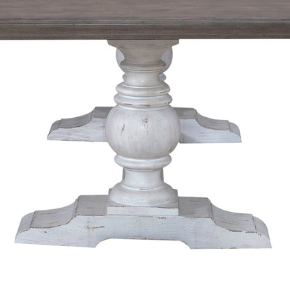 River Place - Trestle Table Base - White
