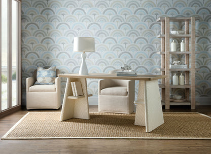 Commerce And Market - Effie Writing Table - White