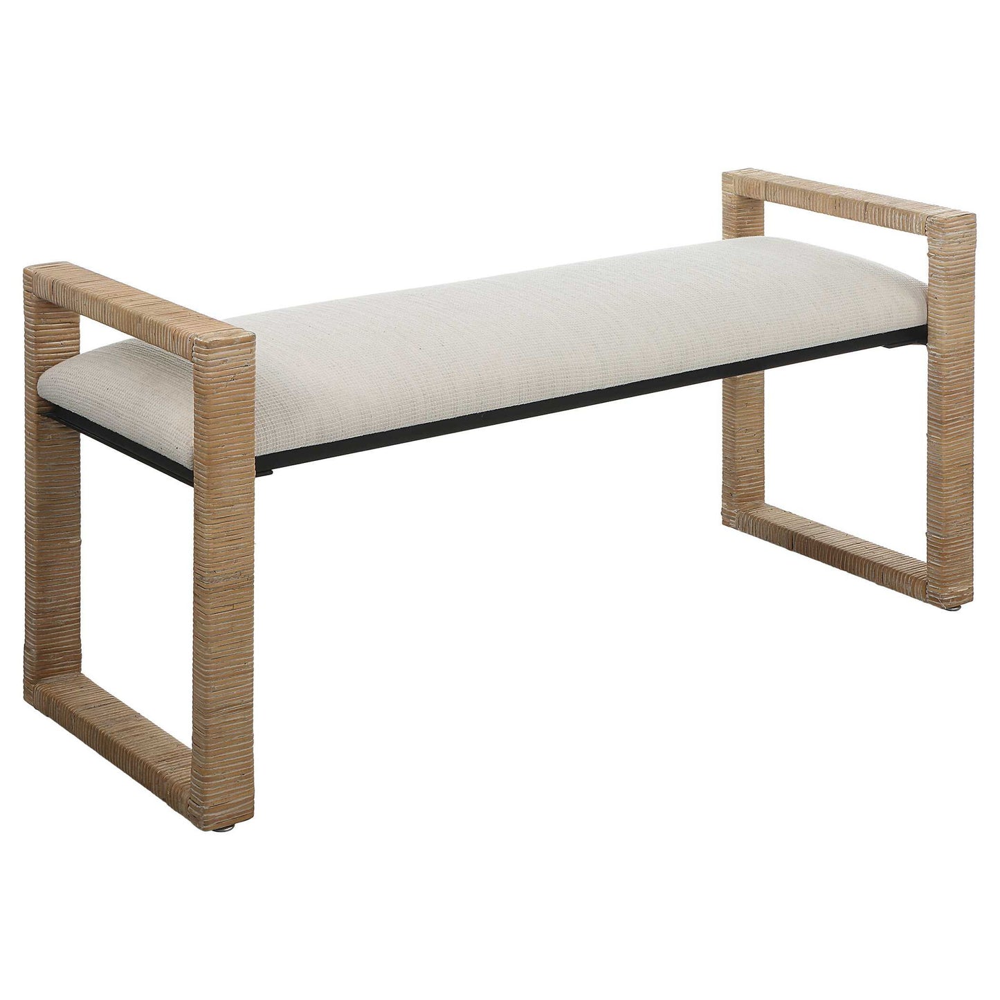 Areca - Coastal Rattan Bench