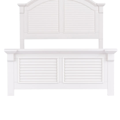 Summer House - Full Panel Footboard - Oyster White