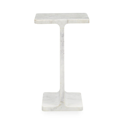 Delaney - Marble Rectangle Accent Table