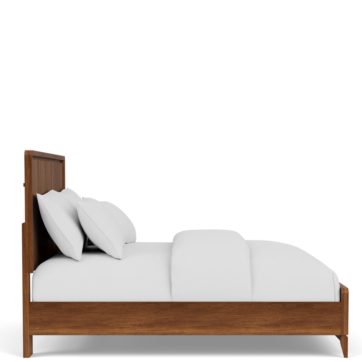 Elsie - Queen / King Poster Bed Rails - Dark Brown