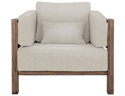 Roots - Fabric Armchair - Talawa / Beige