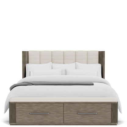 Sariel - Upholstered Storage Bed