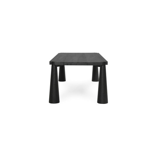 Atrop - Solid Wood 102" Dining Table - Ink Black