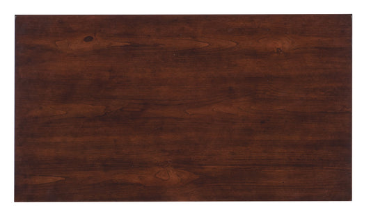 Charleston - Three-Drawer Metal Nightstand - Dark Brown