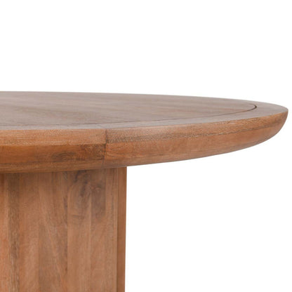Selena - Round Dining Table - Hickory Brown