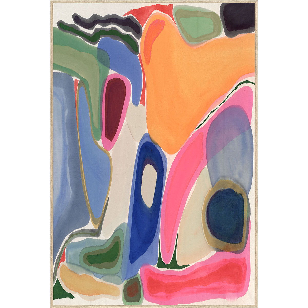 Disco - 48" x 72" Painting By Buddy Whitlock - Gold