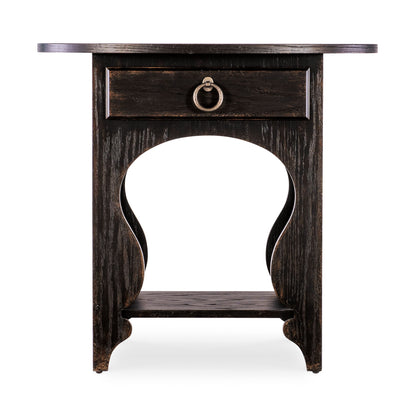 Americana - One-Drawer Oval Nightstand