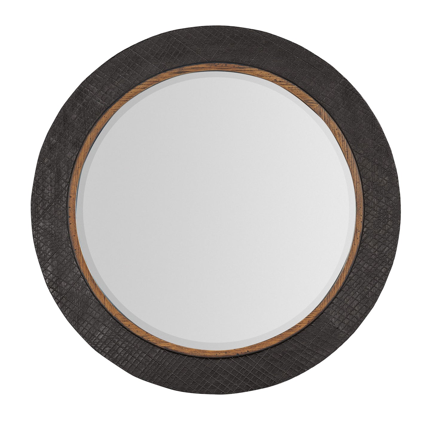 Big Sky - Round Accent Mirror - Dark Gray