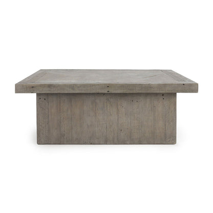 Stonebridge - Square Coffee Table - Distressed Gray