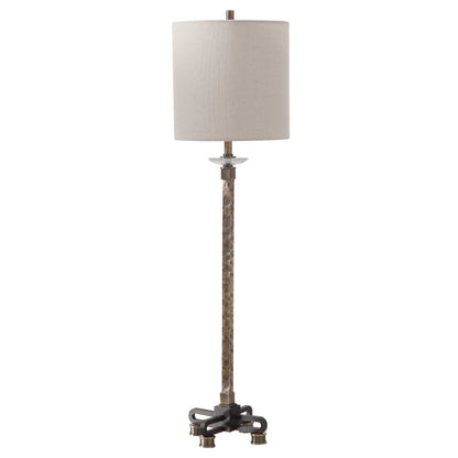 Parnell - Industrial Buffet Lamp - Dark Brown