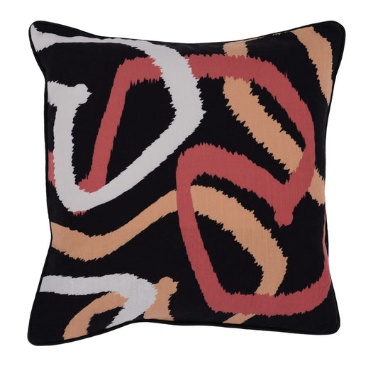 Indoor/Outdoor - Atlas Pillow - Black Multi