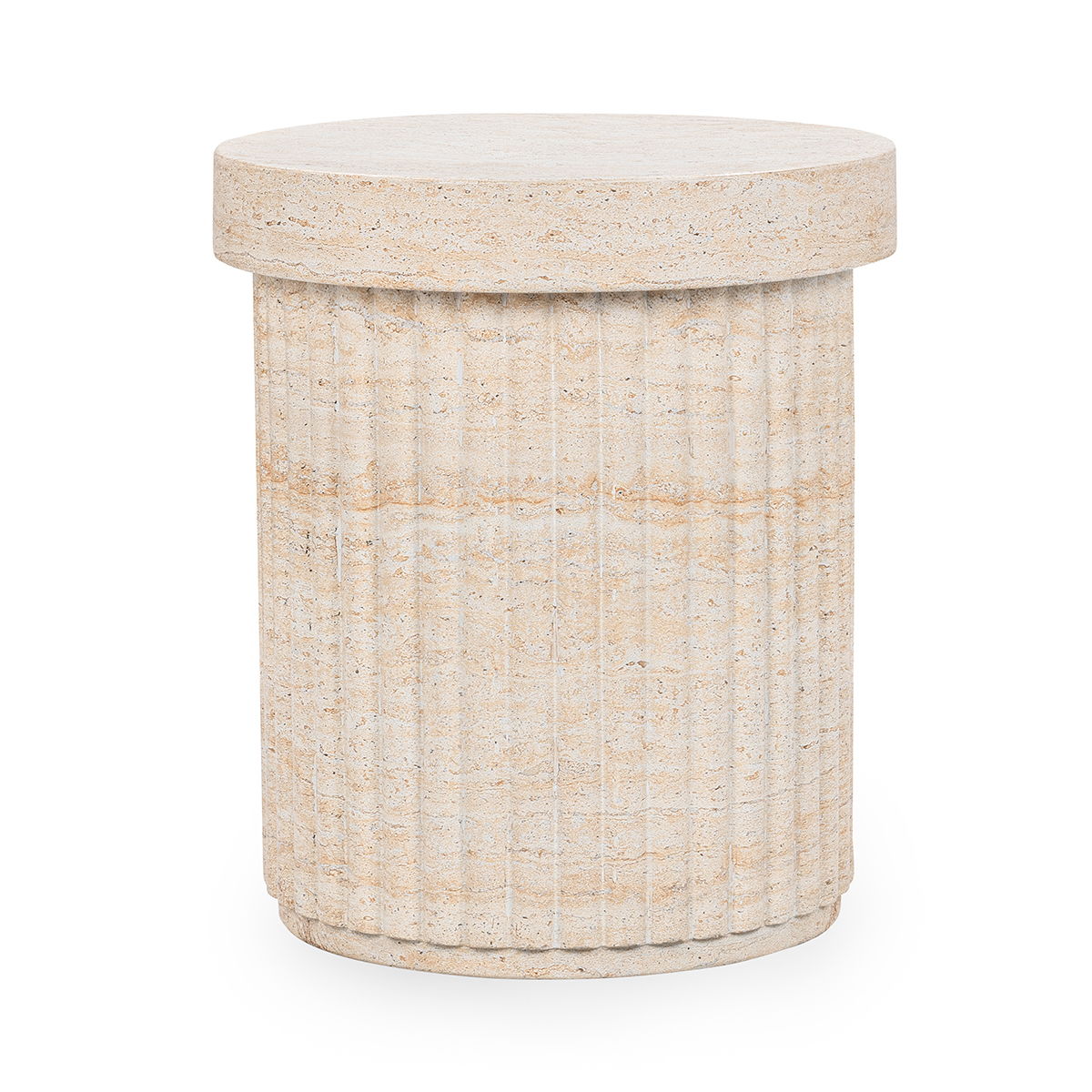 Selah - Outdoor Stool / Table - Beige