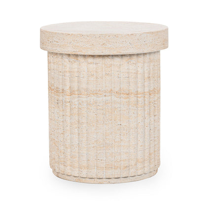 Selah - Outdoor Stool / Table - Beige