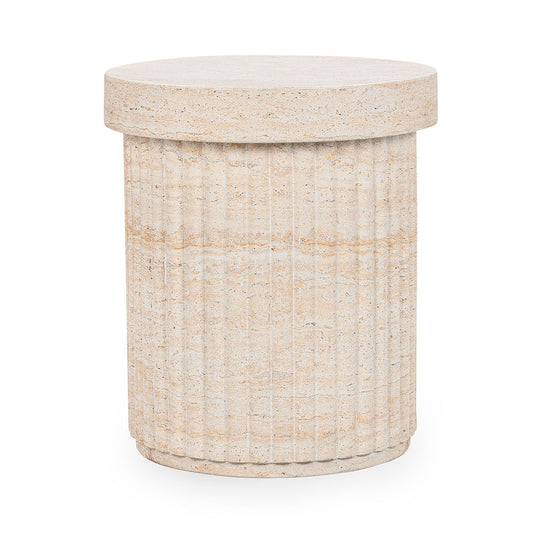 Selah - Outdoor Stool / Table - Beige