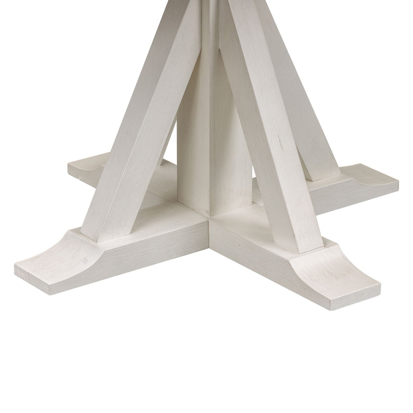 Allyson Park - Single Pedestal Table Base - White