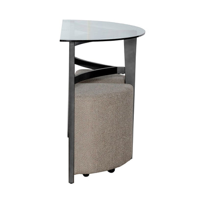 Capri - 3 Piece Table Set - Brown