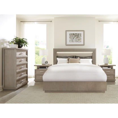 Cascade - Full / Queen Illuminated Panel Headboard - Dovetail