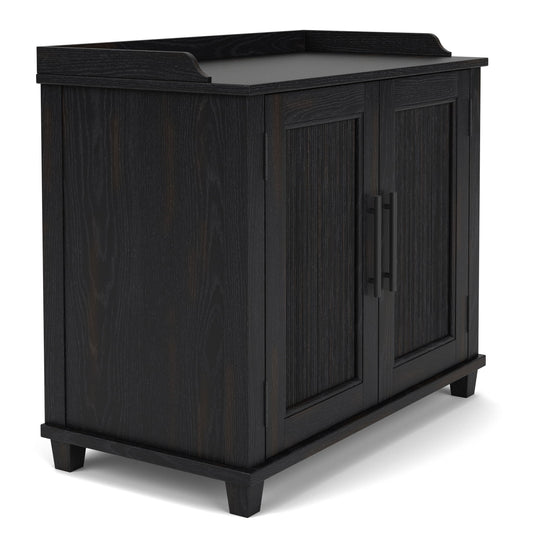 Calhoun - Bachelors Chest - Ebony Whiskey Oak