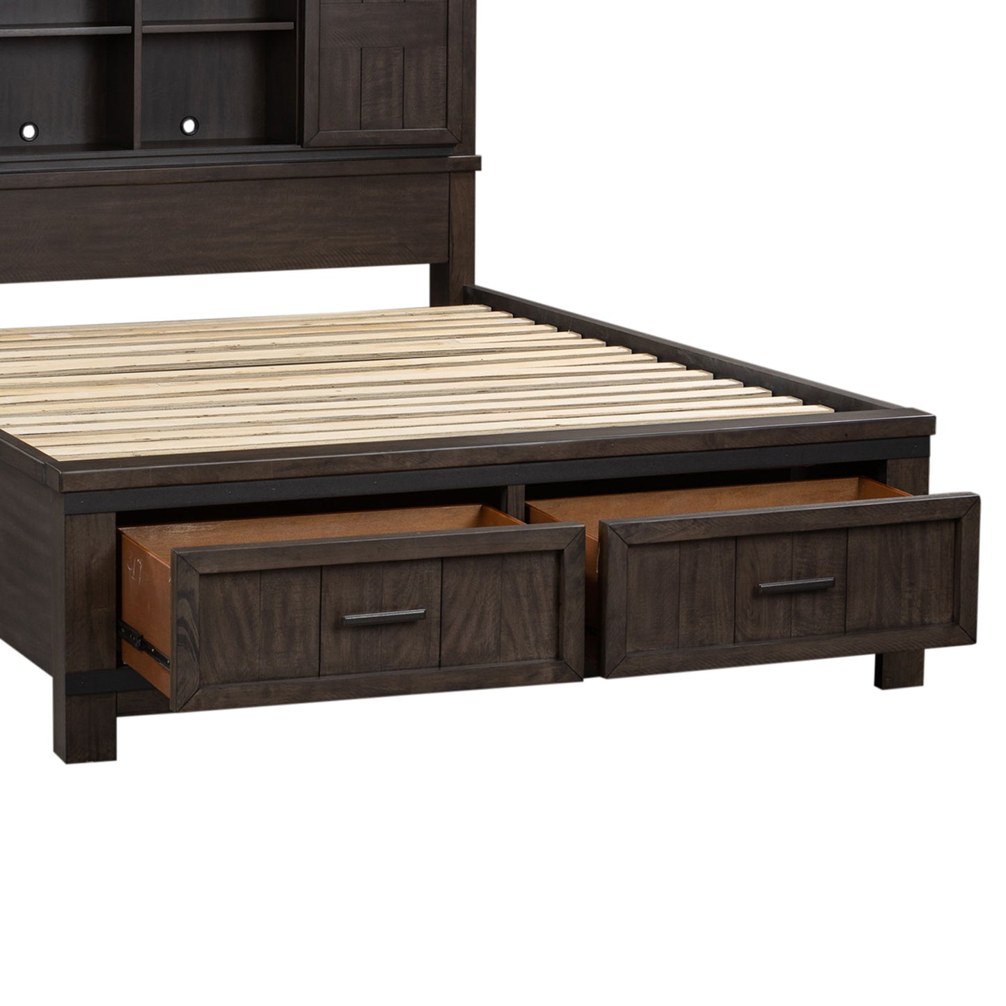 Thornwood Hills - King Storage Footboard - Dark Brown