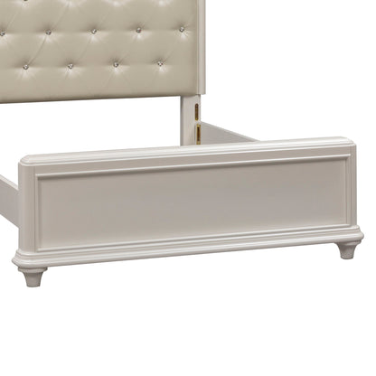 Stardust - Full Panel Footboard - White