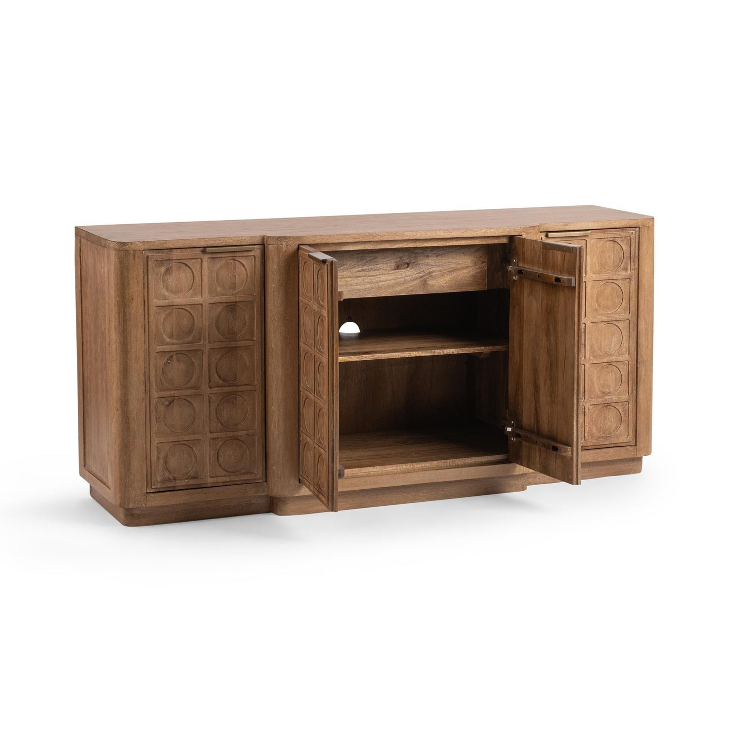 Cleveland - 4 Door Cabinet - Santy Taupe