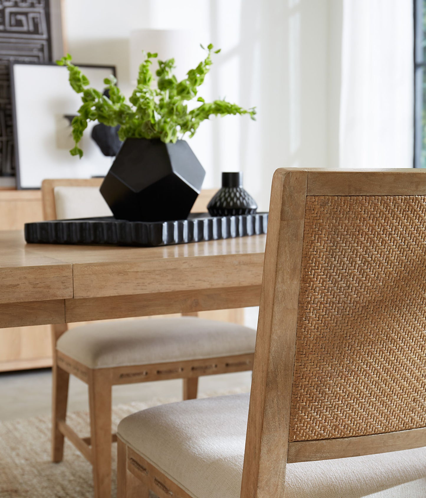 Retreat - Cane Back Side Chair (Set of 2) - Beige