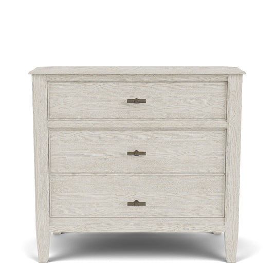 Carmella - Three Drawer Nightstand - Pebble Oak
