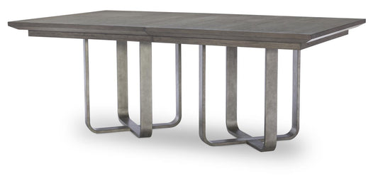 Terra Luna - Trestle Table Top - White Cloud & Nightfall