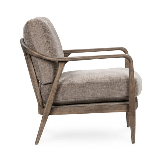 Lennon - Accent Chair - Grayish Brown