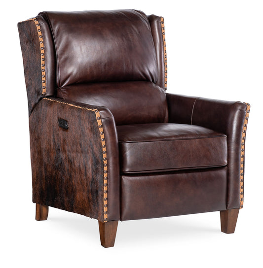 RC - Livingston Power Recliner With Power Headrest - Brown