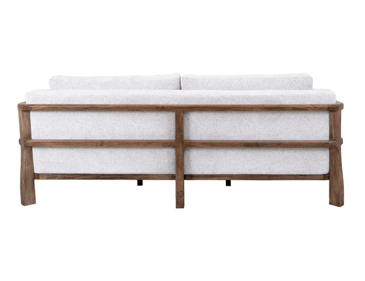 Roots - Sofa - Pearl Silver / Light Brown