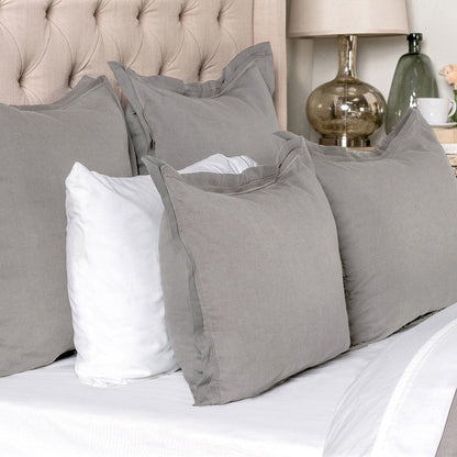 Harlow - Duvet King Sham- Gray