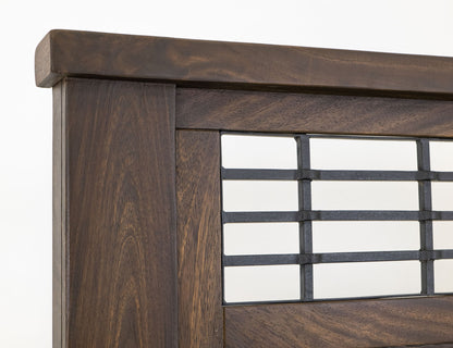 Parota III - Queen Platform - Barrel Brown