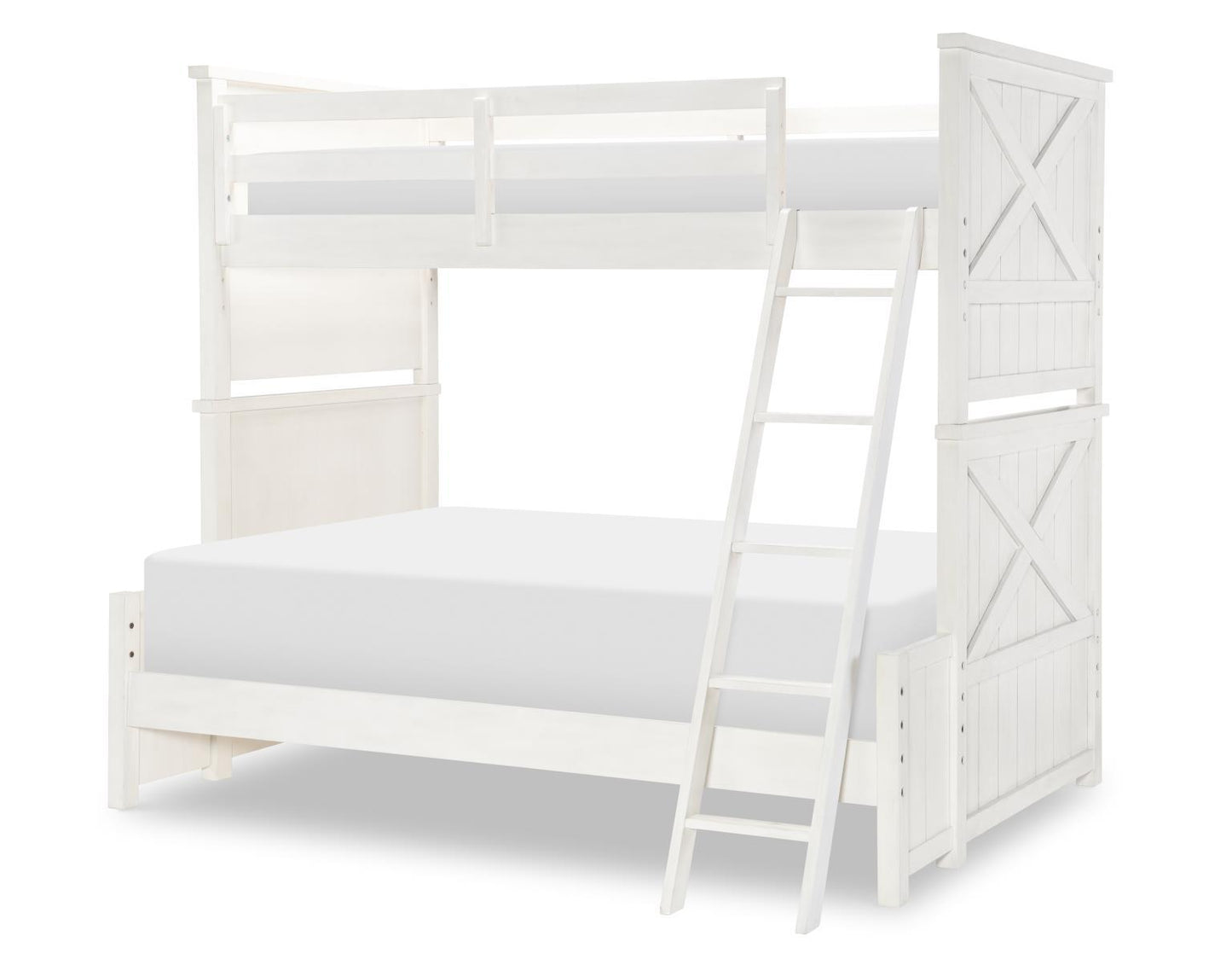 Flatiron - Full Size Bottom Bunk - White