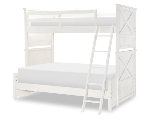 Flatiron - Full Size Bottom Bunk - White