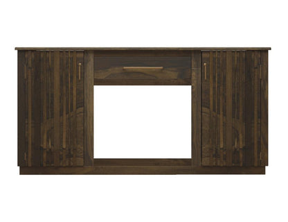 Mezquite - 70" Fireplace - Brown