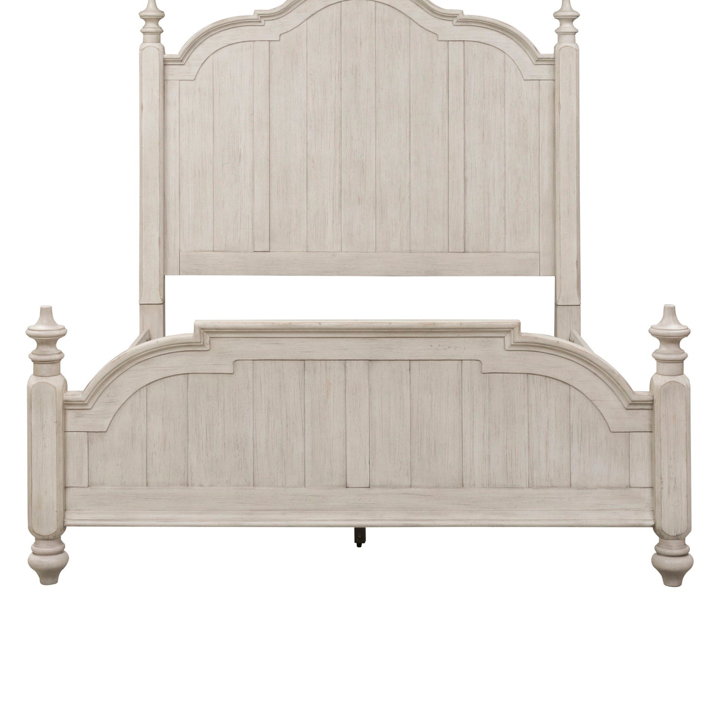 Farmhouse Reimagined - Queen Poster Footboard - White