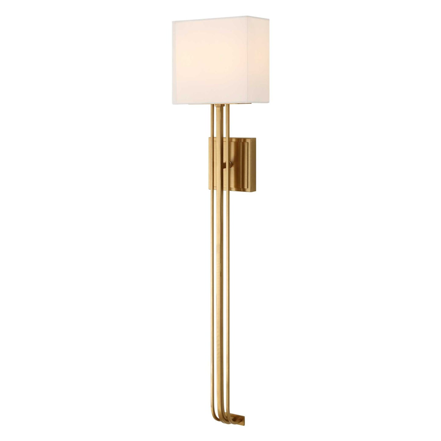 Trenton - 2 Light Brass Sconce - Gold